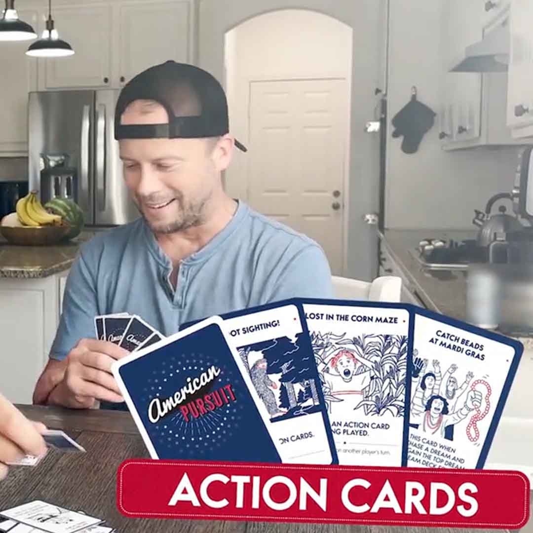 American Pursuit: The All-American Card Game Of Dreams, Strategy & Fun!