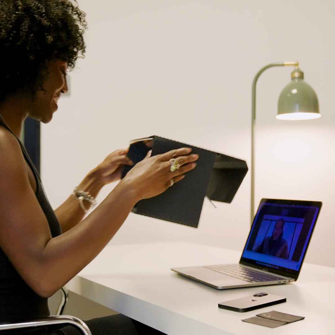 Transparent Webcam for Natural Eye Contact