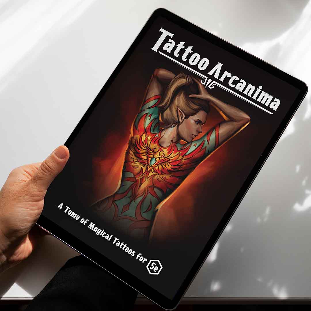 100+ Magical Tattoos. New Powers, No Feats Needed