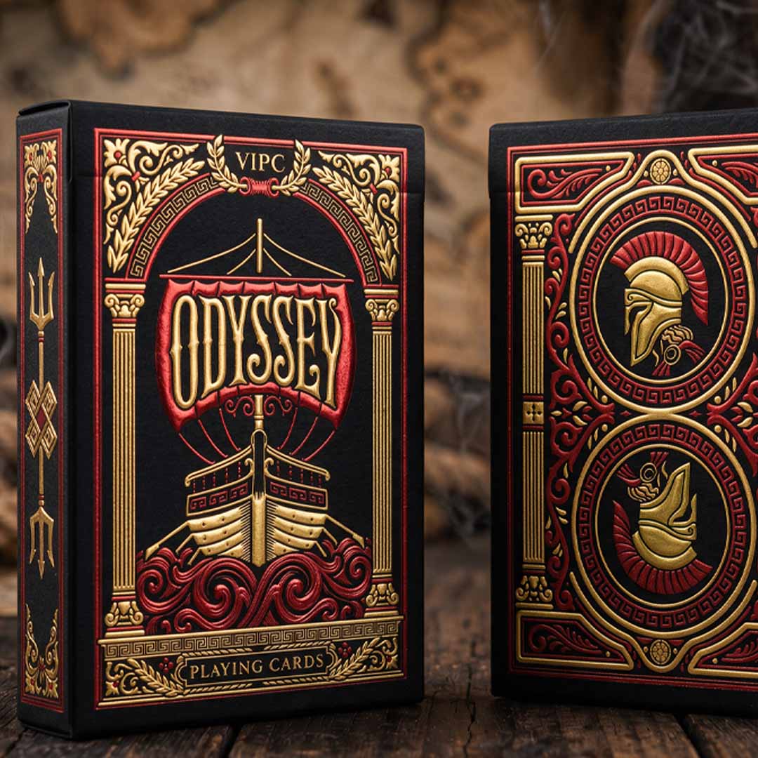 Lux Odyssey Gilded Playing Cards 🌊