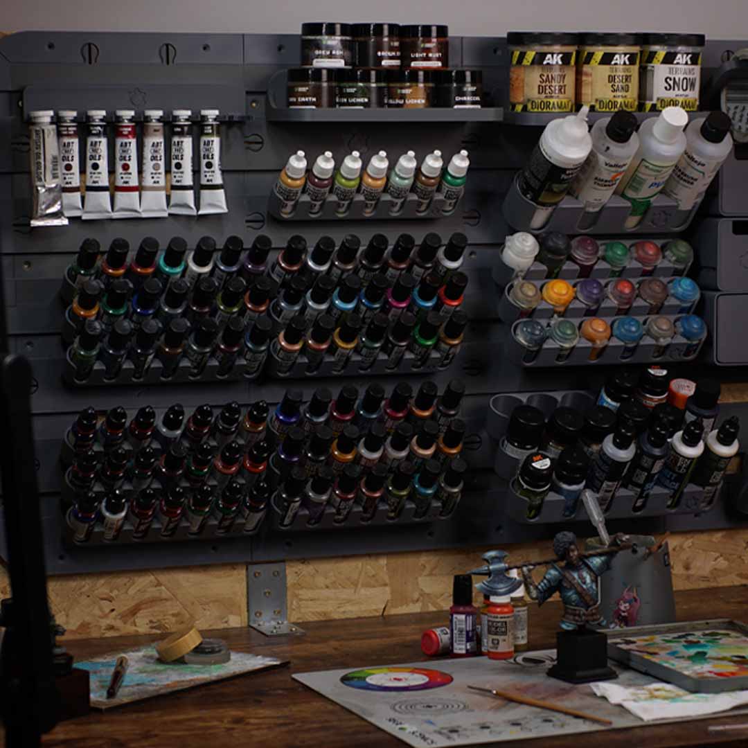 3D-Printable Modular Wall Organizer