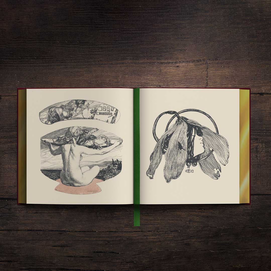 Rare Art Nouveau Occult Visions by Carl Otto Czeschka