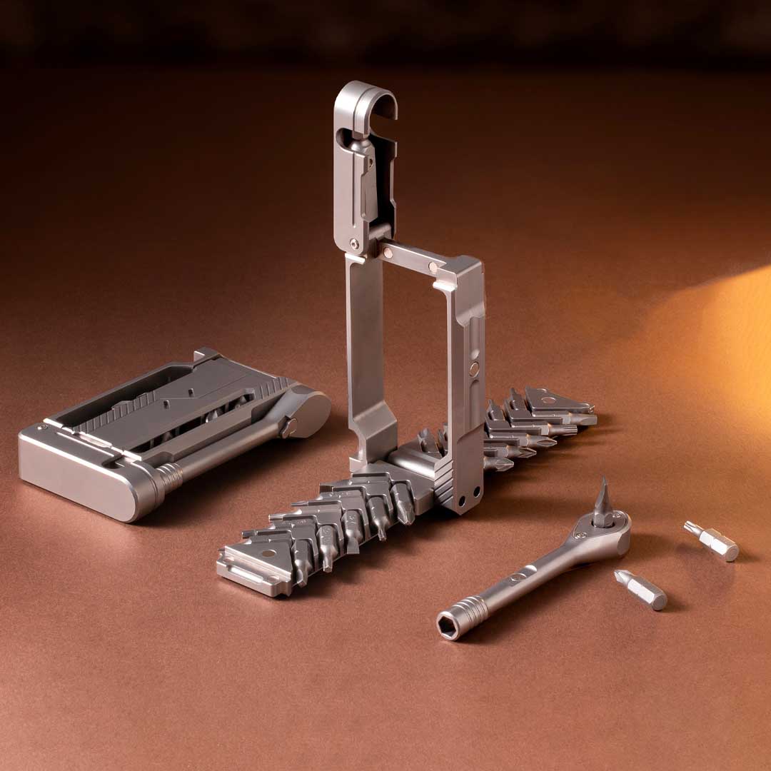 Titanium 72T EDC Ratchet, 5 degrees Swing Control