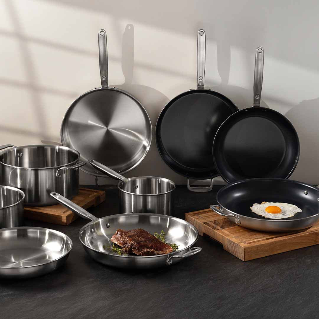 Copper-Core & Titanium Plasma Cookware