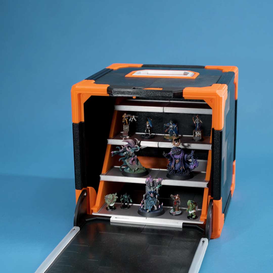 3D-Printable Cube Shelf Storage
