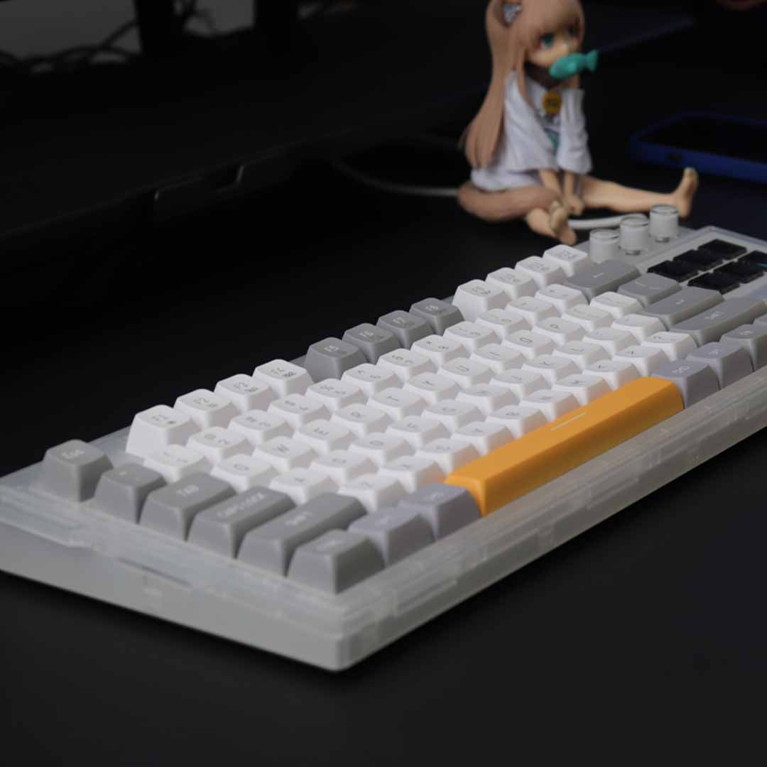 Wireless Mech Keyboard With LCD Keys