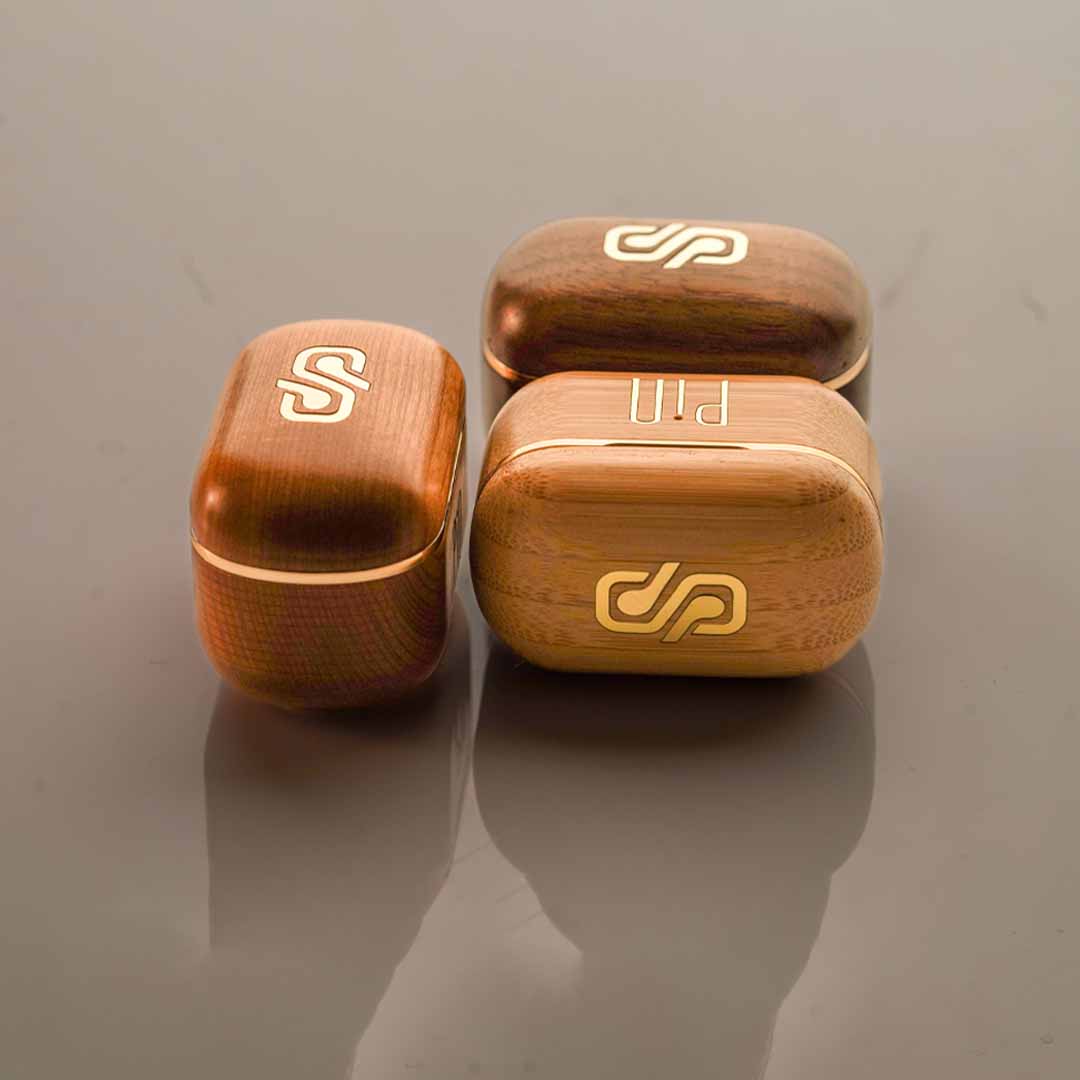 Real Wood Earbuds with AI Translation