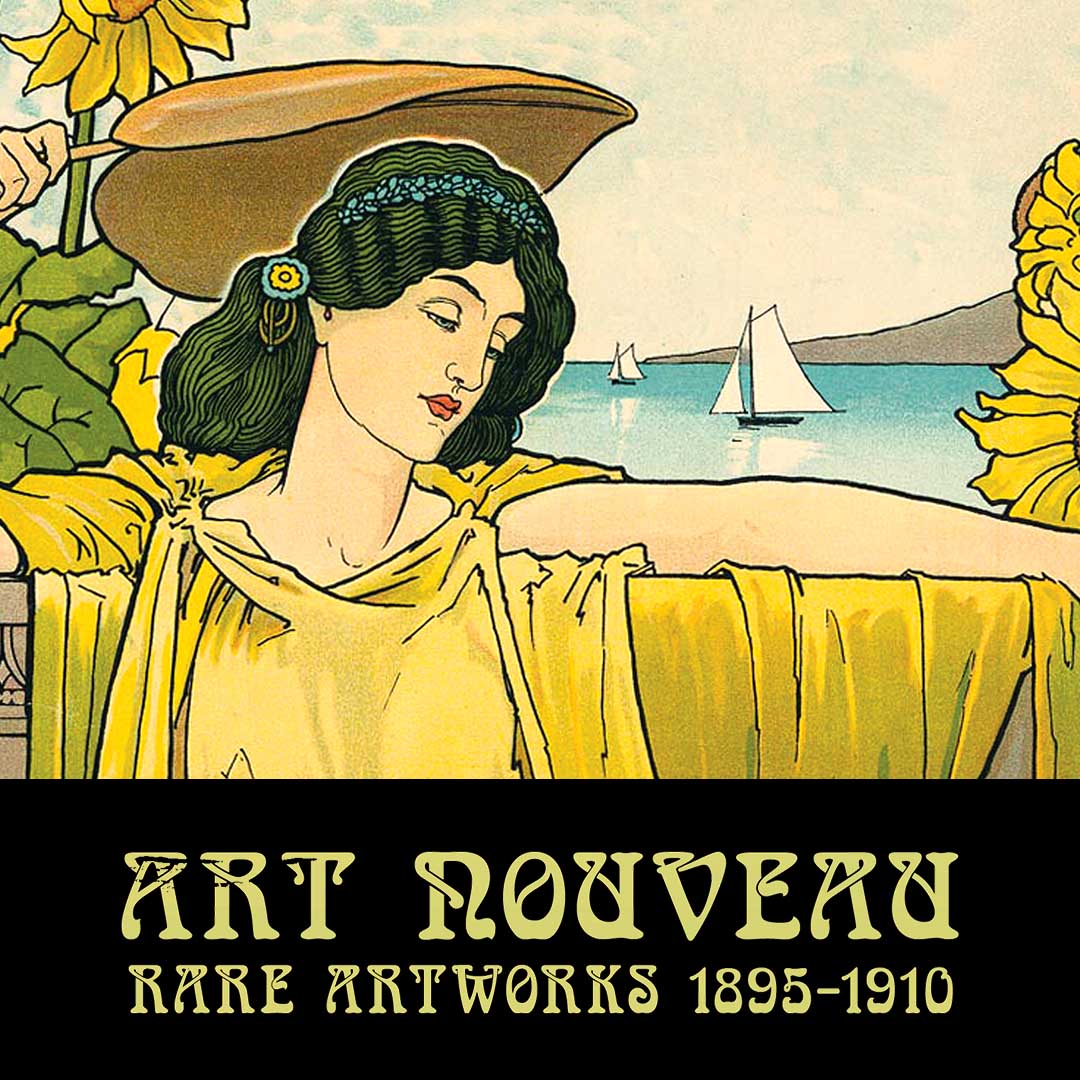 Rare Art Nouveau Posters Captured In Ultra-Detail