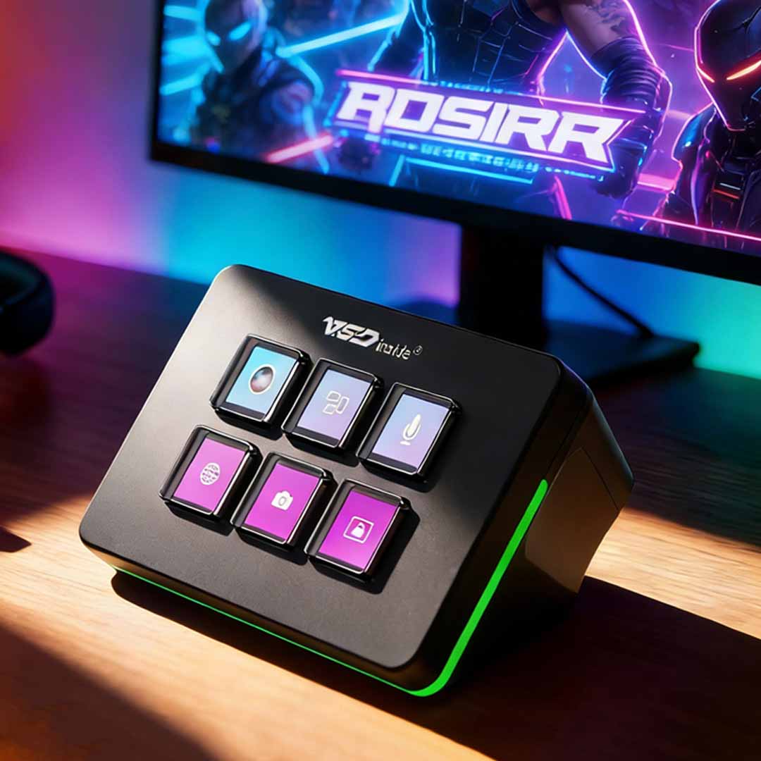 Wireless LCD Keys Control Deck