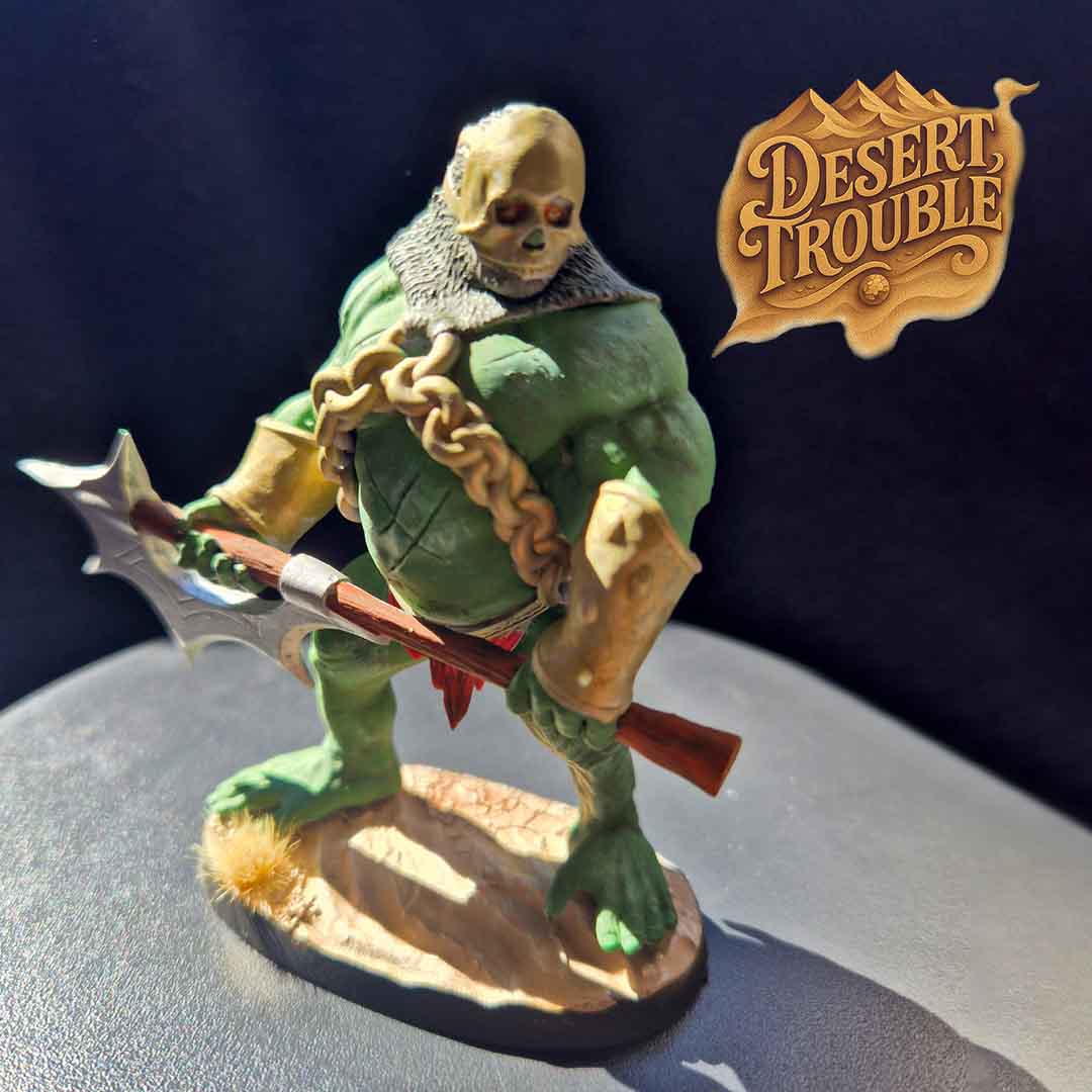 30 Desert STL Miniatures for Tabletop RPGs