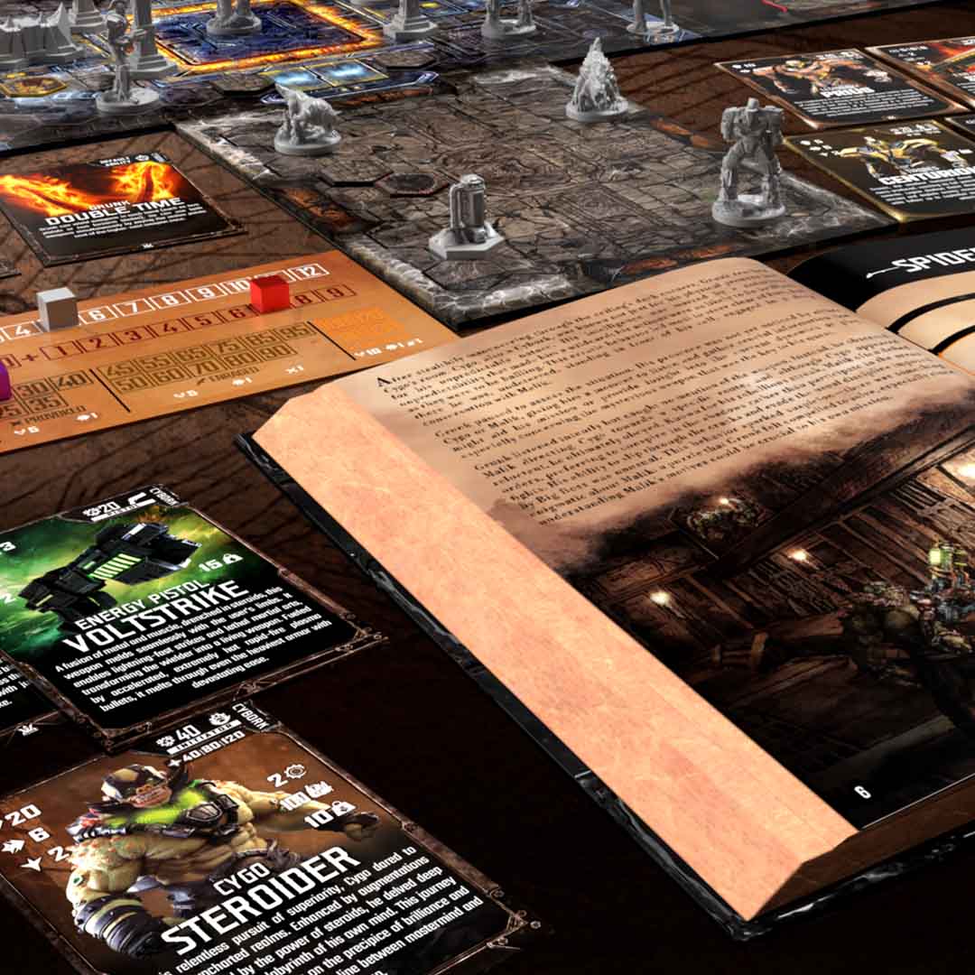 Dungeon Crawler Meets Wargame Arena