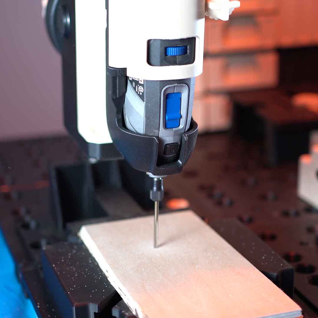 Modular 3D-Printed Rotary Tool Workshop