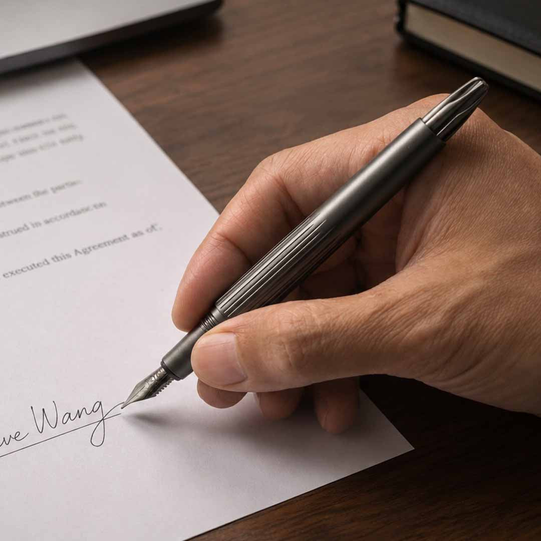 The Fountain Pen That Refills Fast