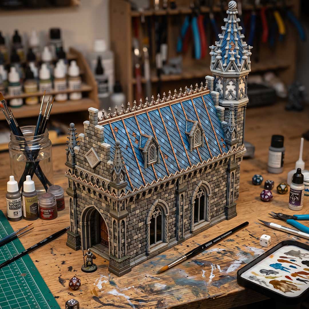 Multi-Color, Support-Free Gothic Assets