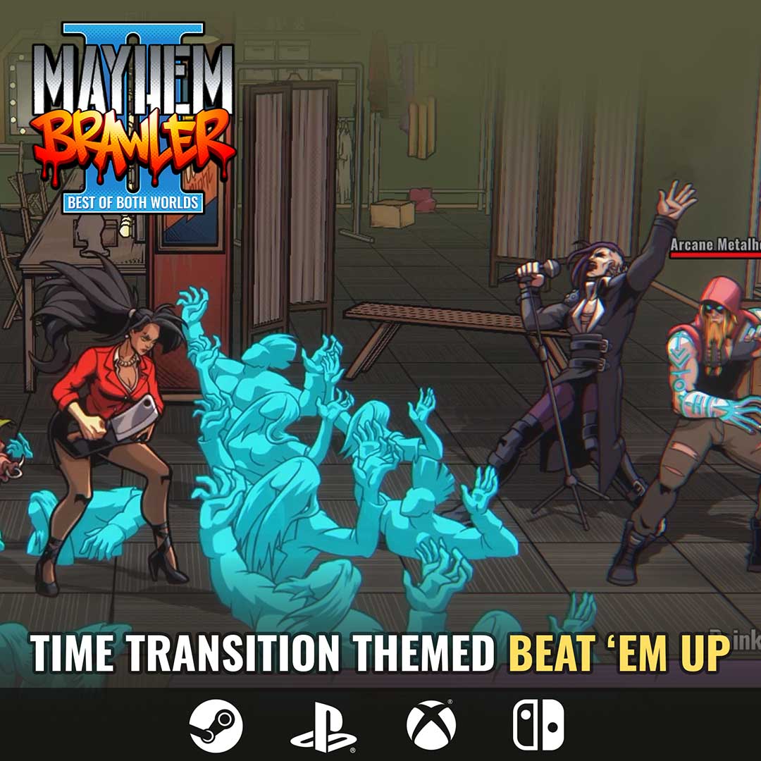 Modern Arcade Brawler With Time-Bending Action