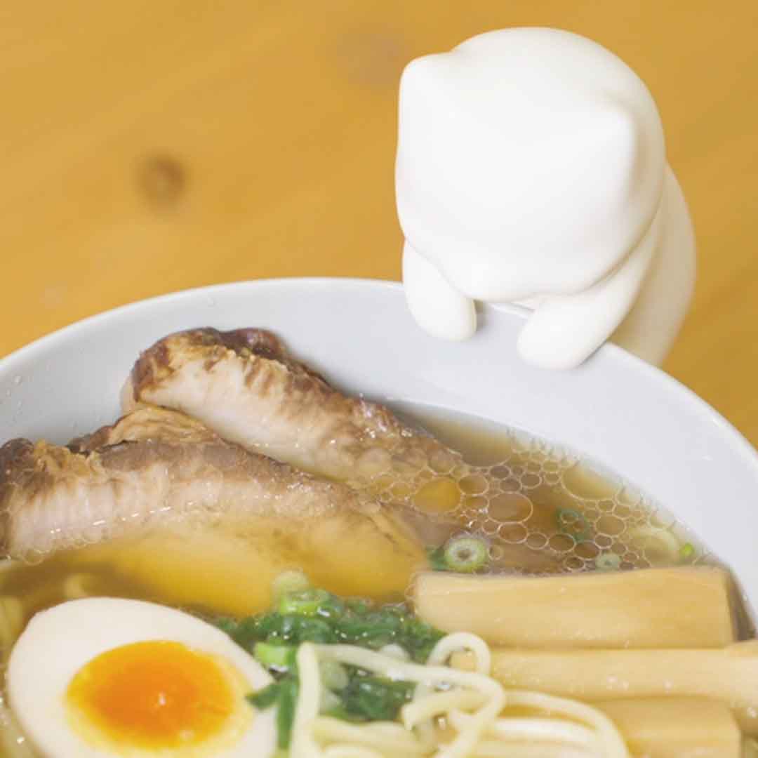 Cat Robot That Blows On Food To Cool It Down