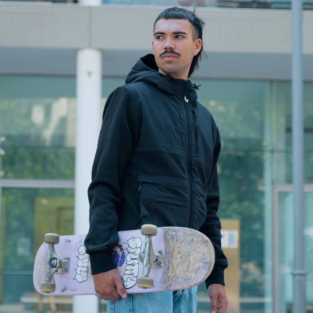A 28 Pocket Hoodie That Carries Like a Backpack