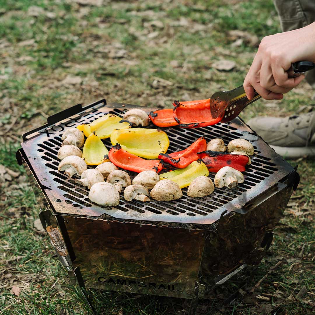Flat-Pack Grill With Stove-Like Control
