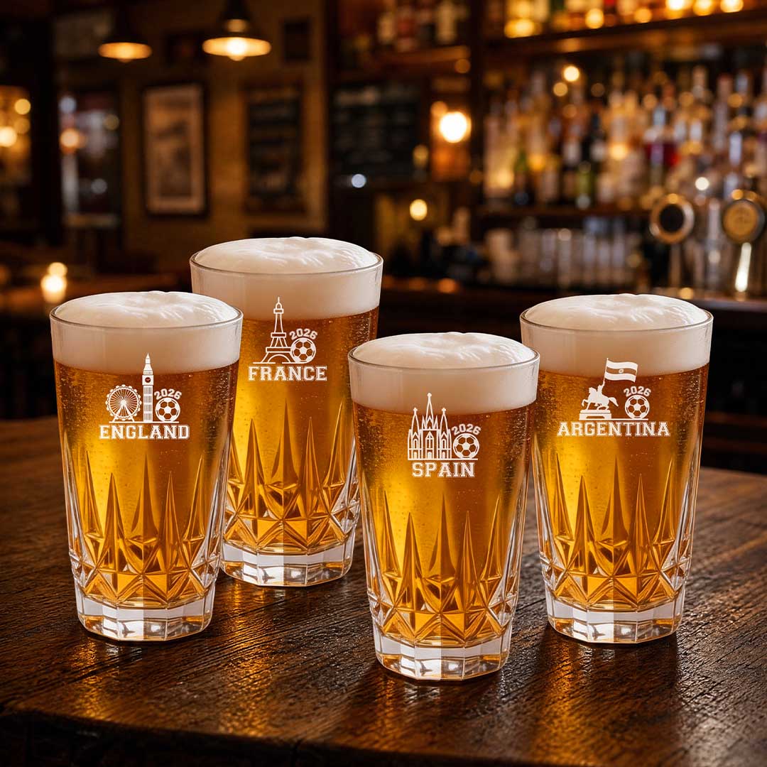 Unbreakable Crystal-Style Pint Glass For Everyday Drinking