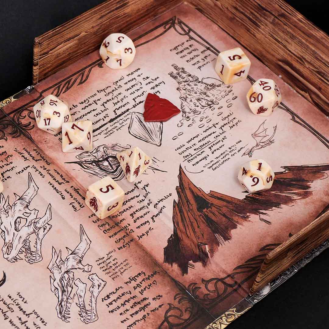 The Tome That Becomes A Dice Tray