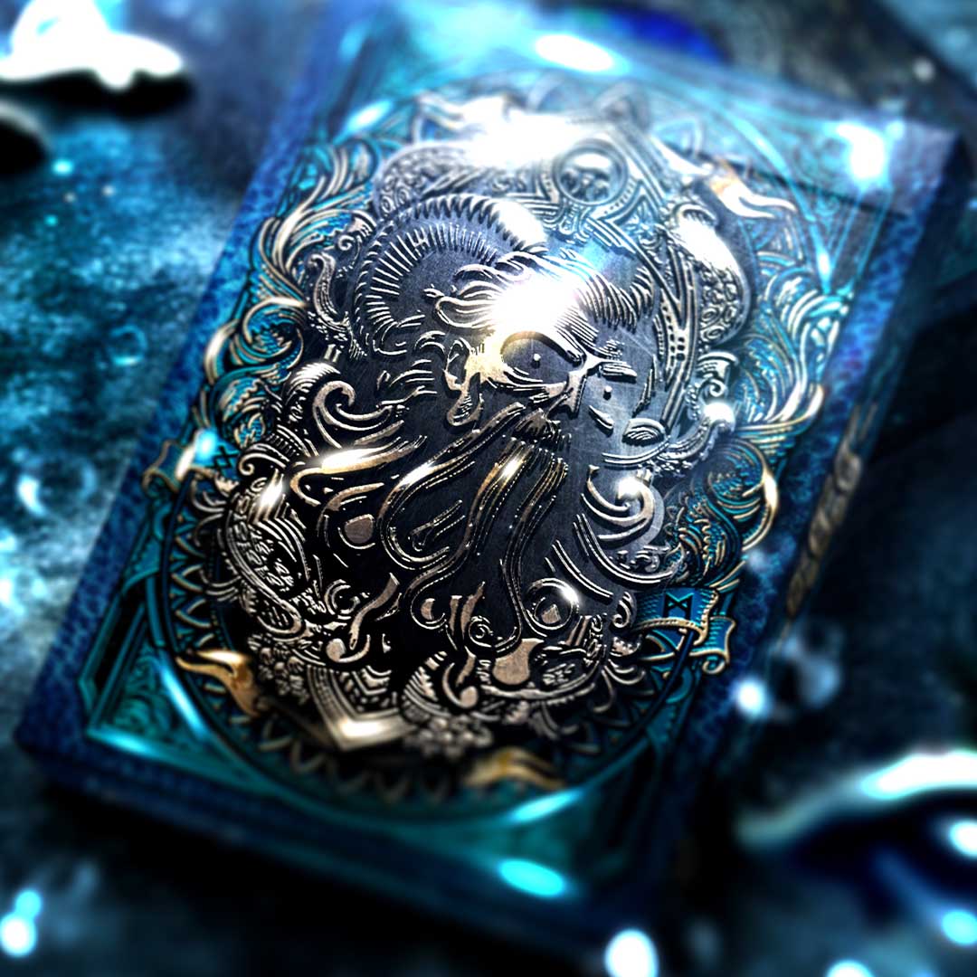 UV-Reactive Kraken Abyss Playing Cards