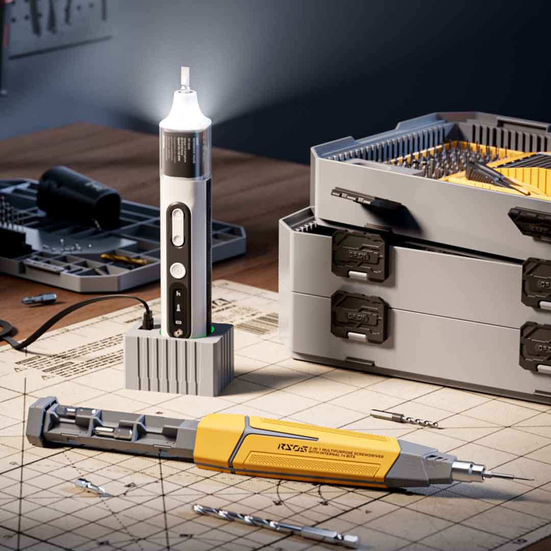 Upgrade Your Toolkit With A 2-In-1 Screwdriver