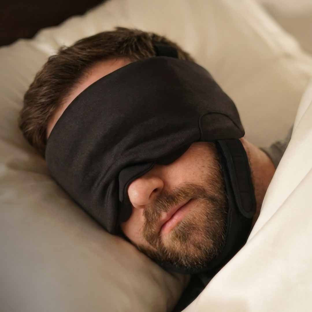 Total Blackout. Zero Eyelid Pressure.