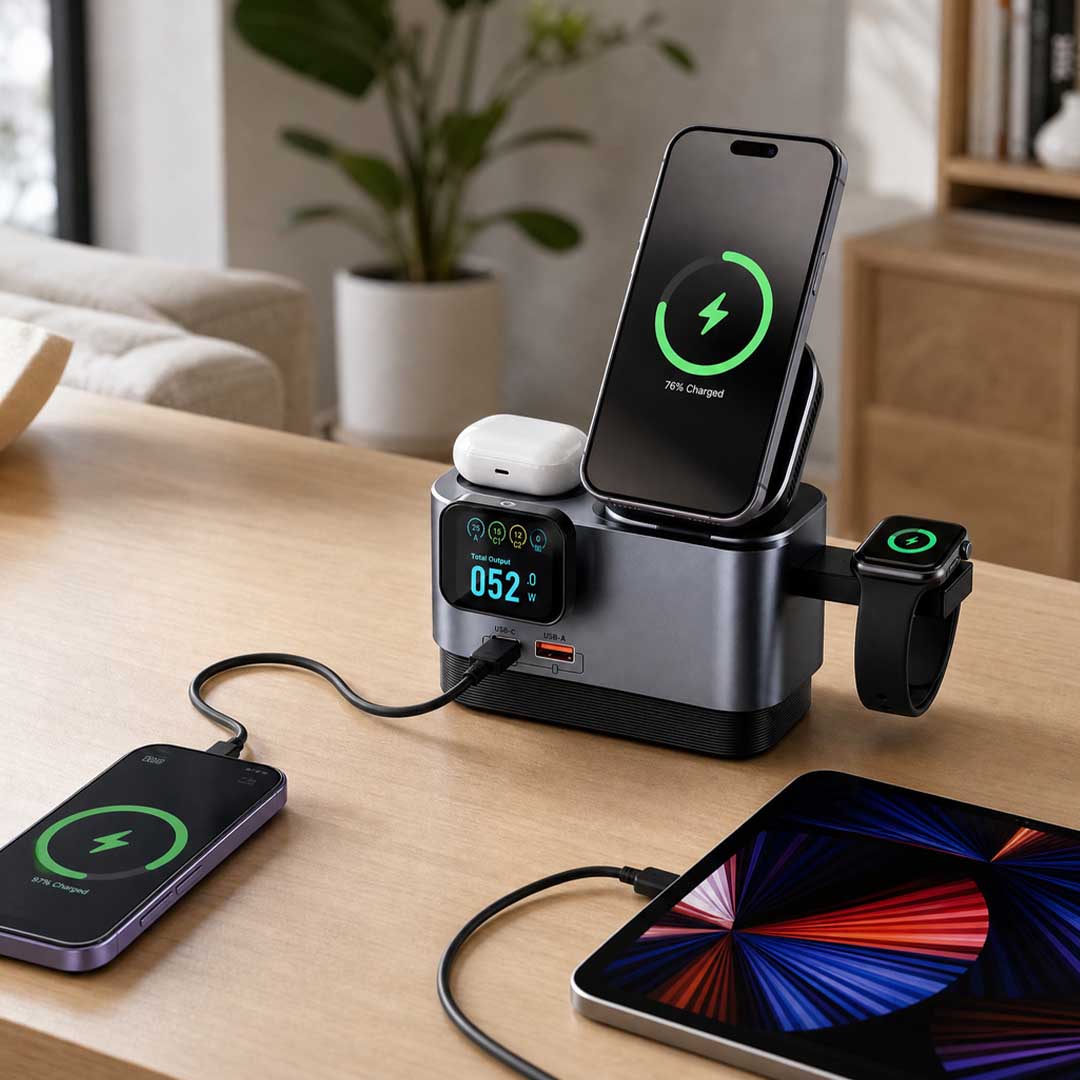 One Charging Station For Your Whole Desk