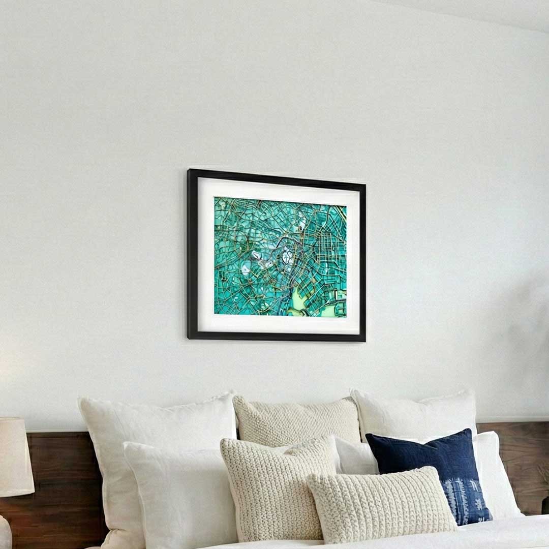 Display Your Favorite City On Your Wall