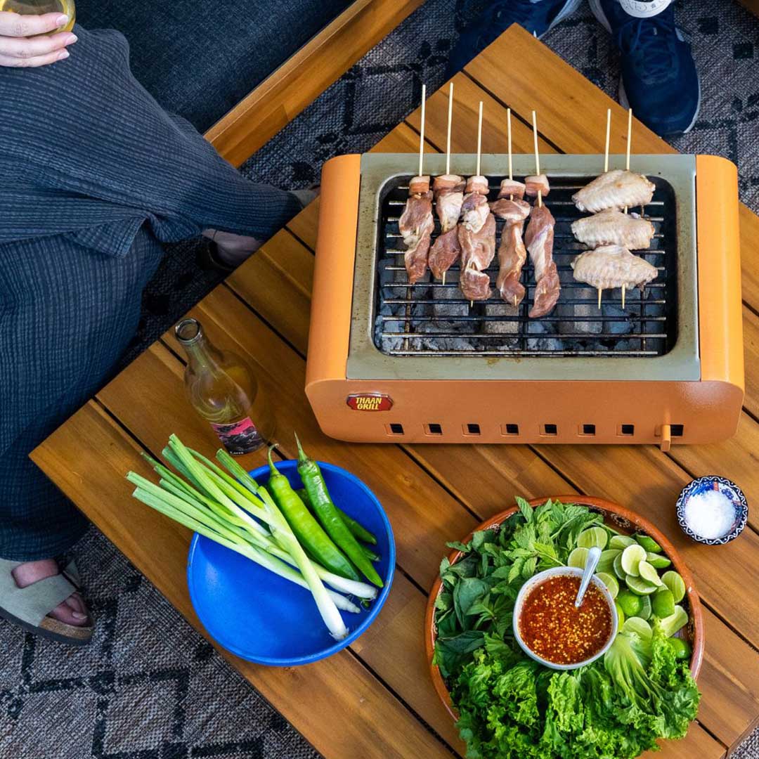 Chef-Grade Tabletop Charcoal