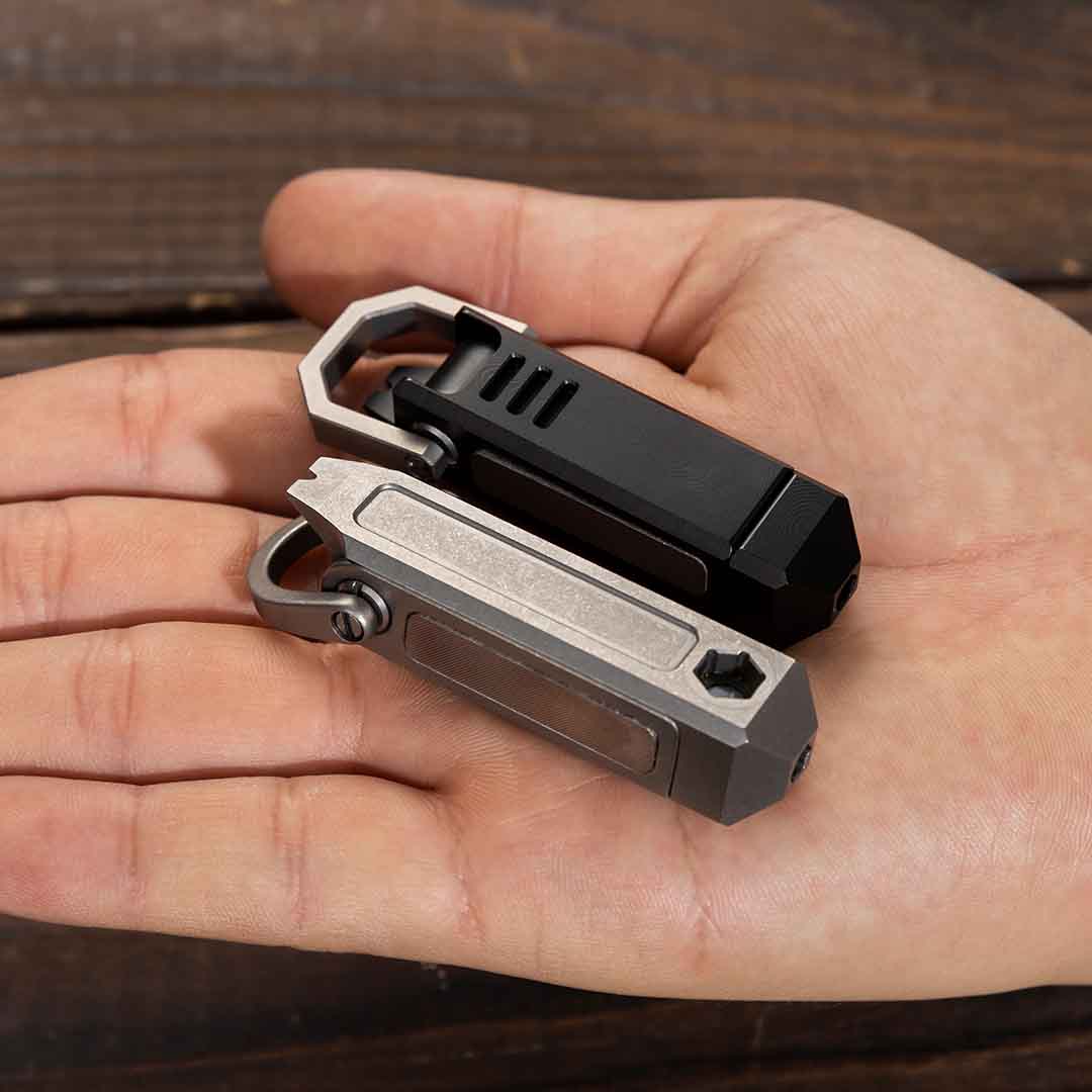 Compact Keychain Tool With Titanium Power