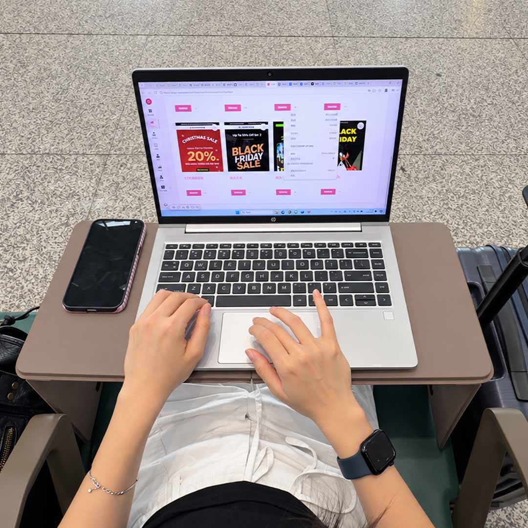 Book-Sized Folding Desk