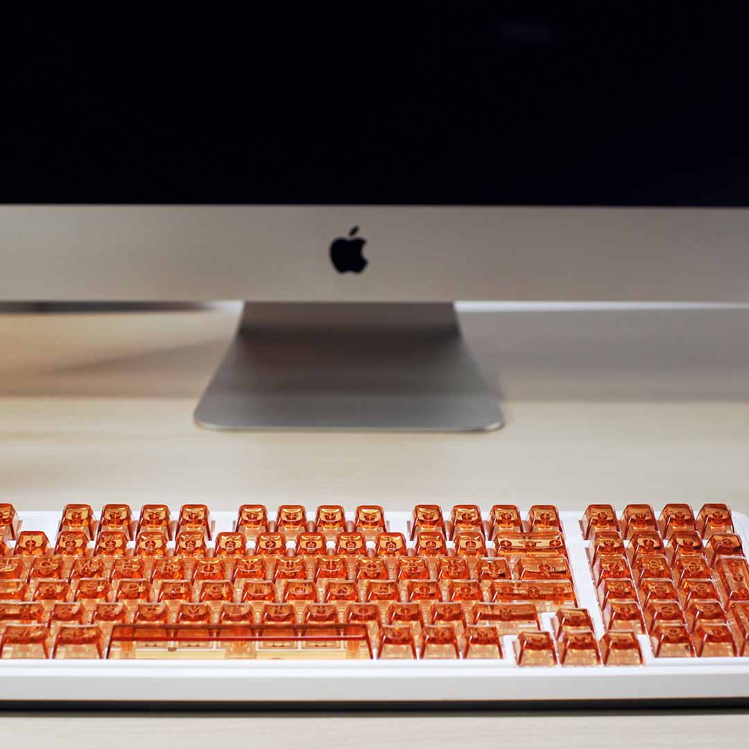 The First Ever Keycap Set With 3D Legend