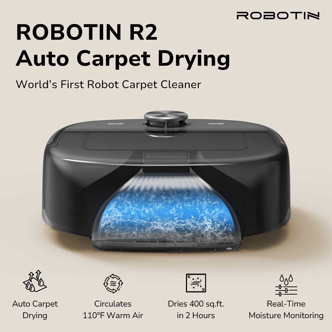 World's First Robot Carpet Washer