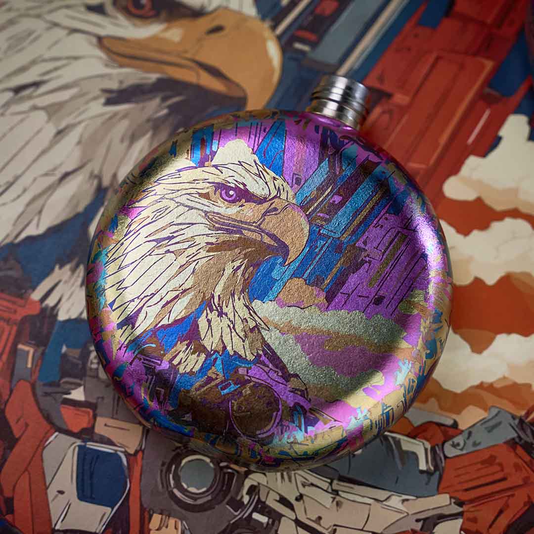 The Titanium Flask Designed For The Bold
