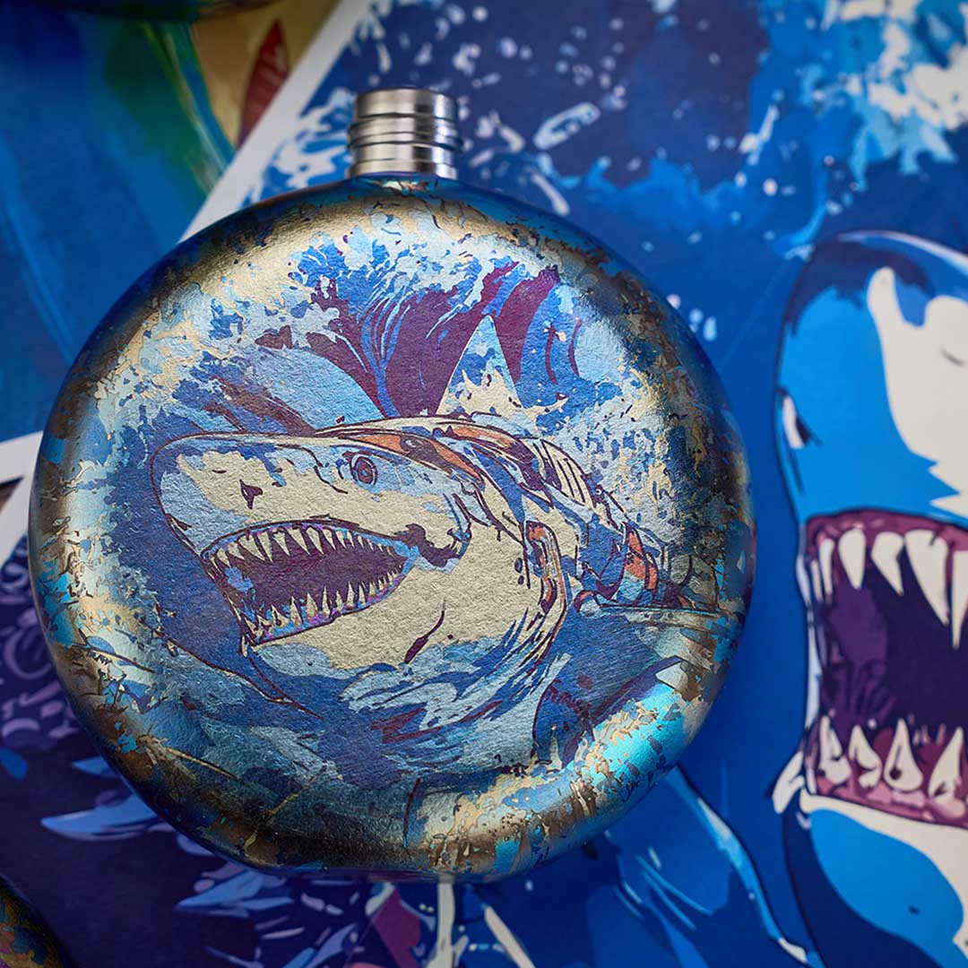 The Titanium Flask Designed For The Bold