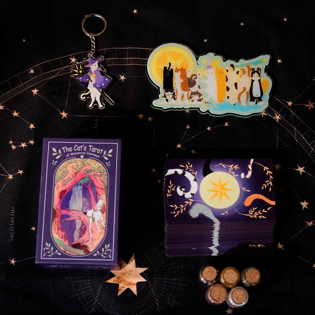 Whimsical Cat Tarot Deck