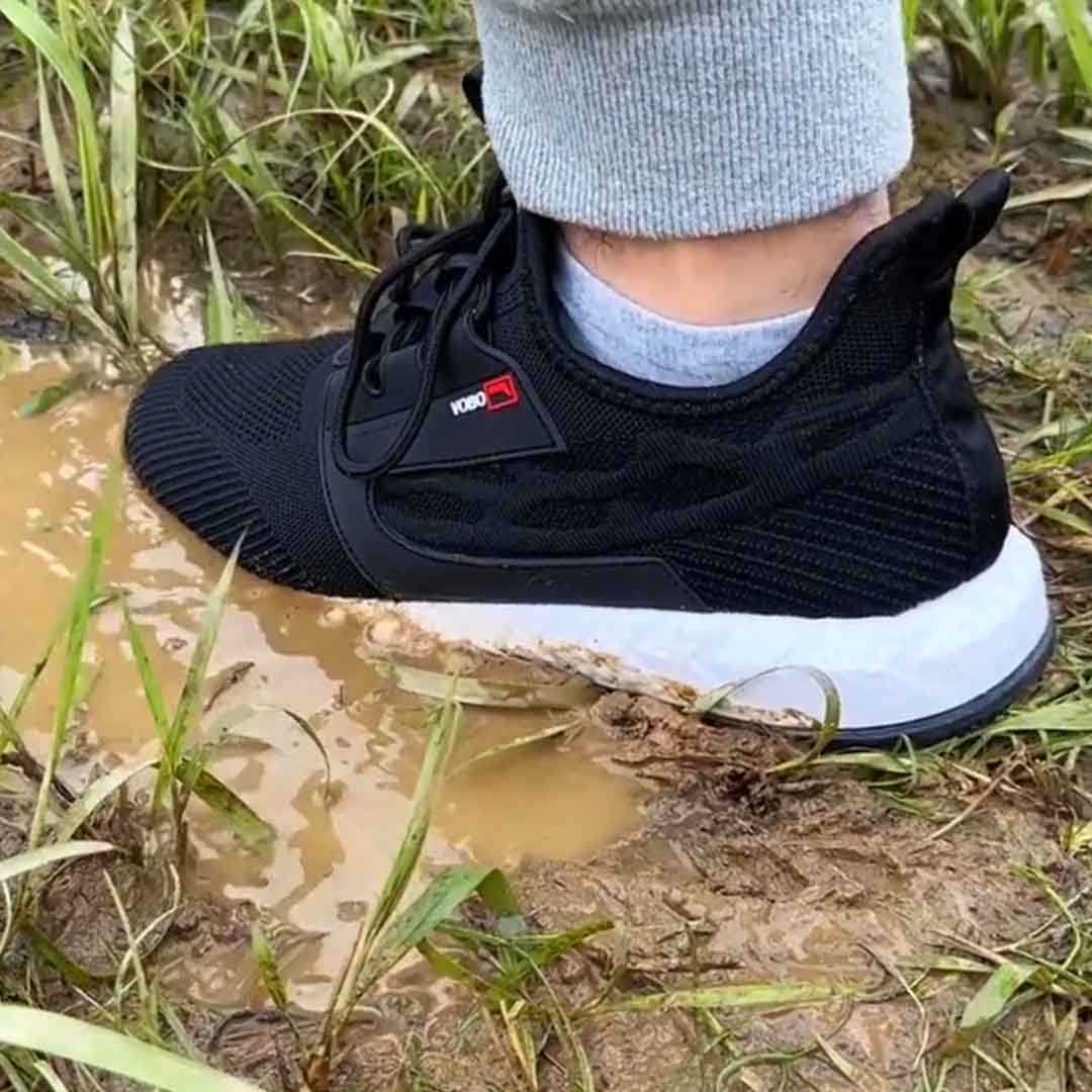 The First Ever Pair of Breathable Waterproof Shoes