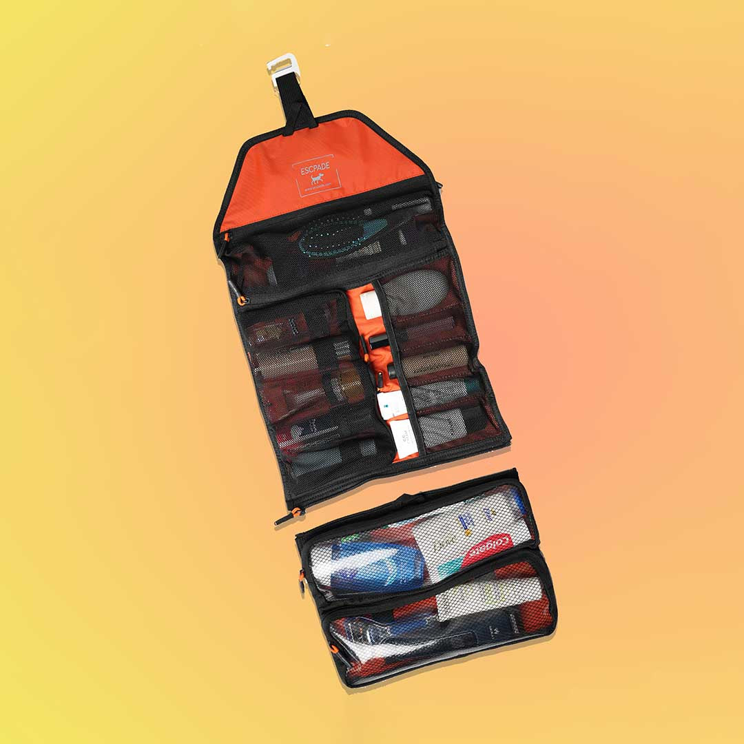 The Toiletry Bag That Lays Flat