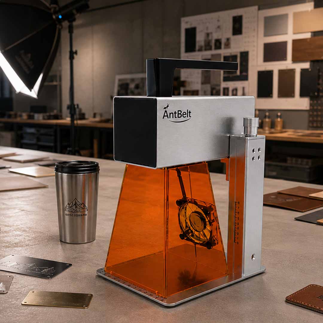 Compact Modular Galvo Laser Engraver