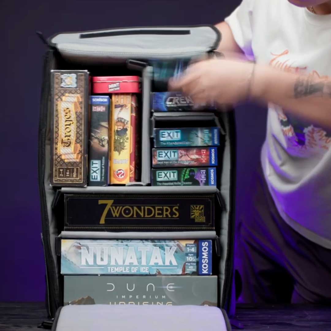 The 60L Backpack Built for Game Night