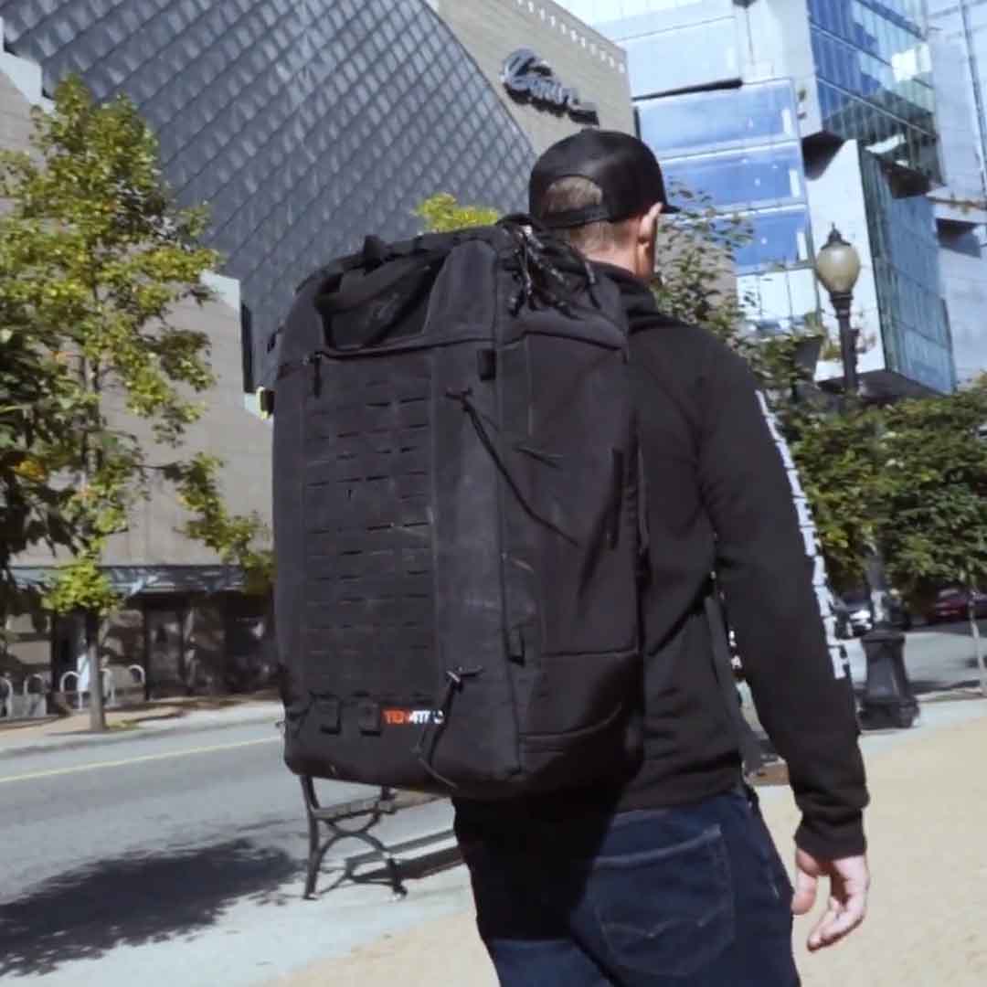 Technician's Backpack With Effortless Access