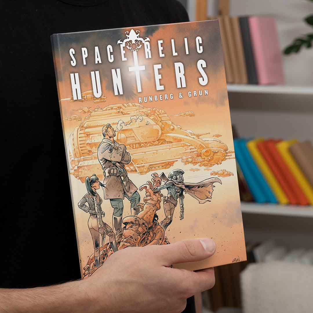 Galactic Relic Hunt in Deluxe Hardcover