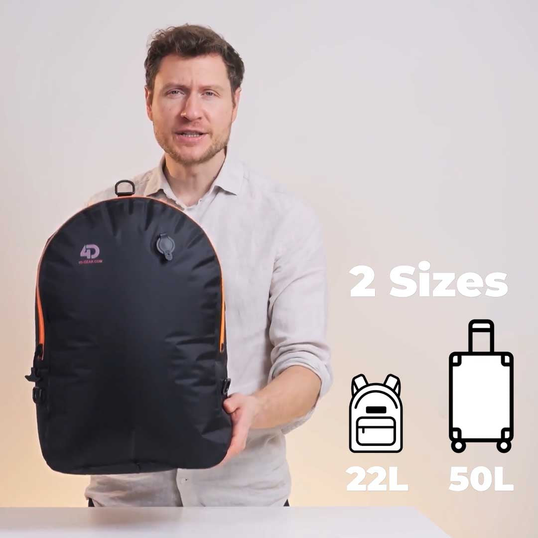Redefine Packing with the New 4D Compression Travel Pouches