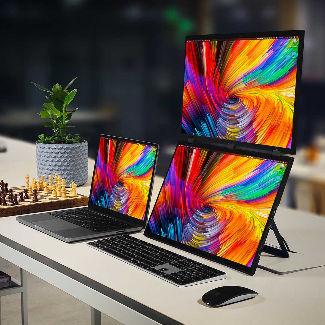 Dual 4K Display Redefines Mobile Productivity