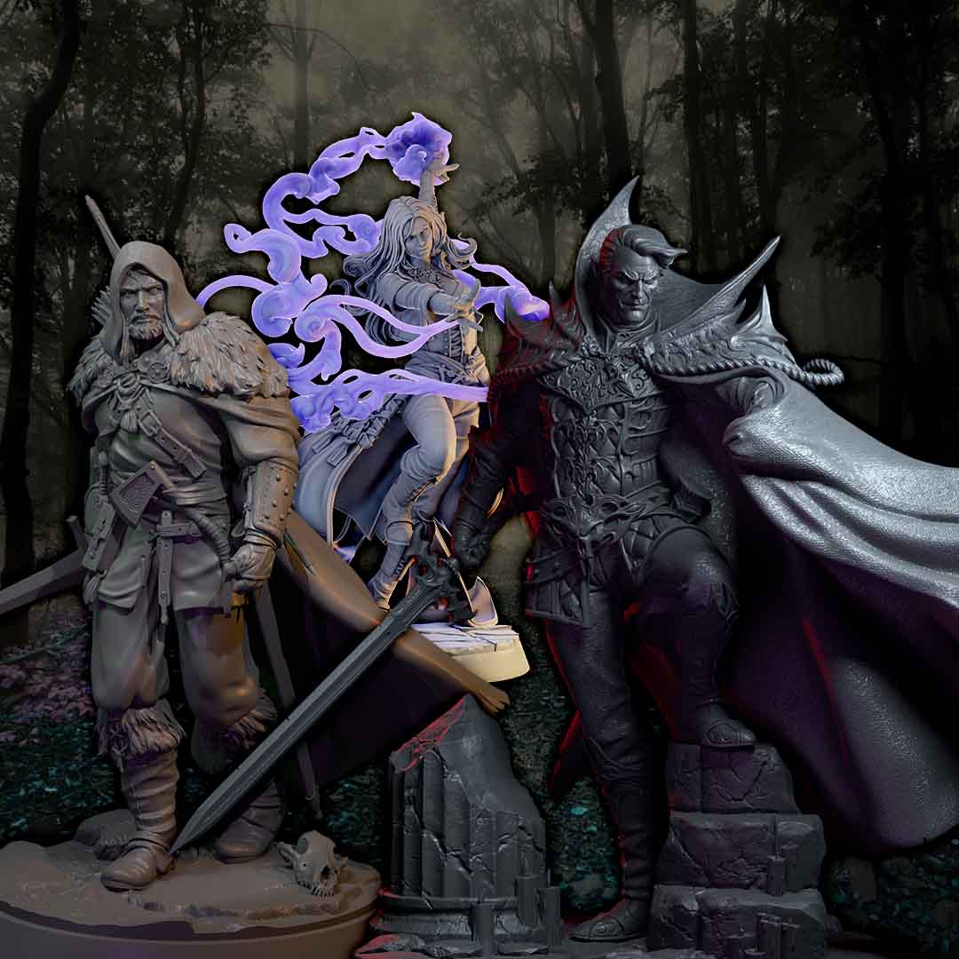 Bring Legendary Heroes and Dark Lords to Life in Stunning Detail