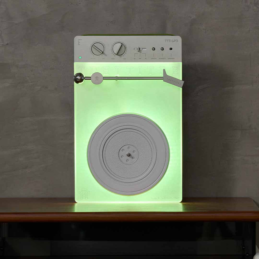 Wall-Mounted Vinyl, CD & Cassette System