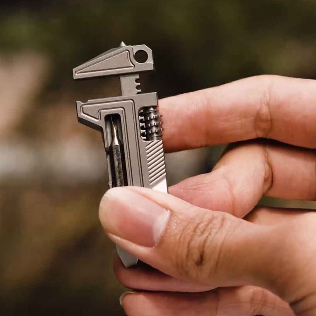 Precision Meets Portability in This Titanium Mini Tool