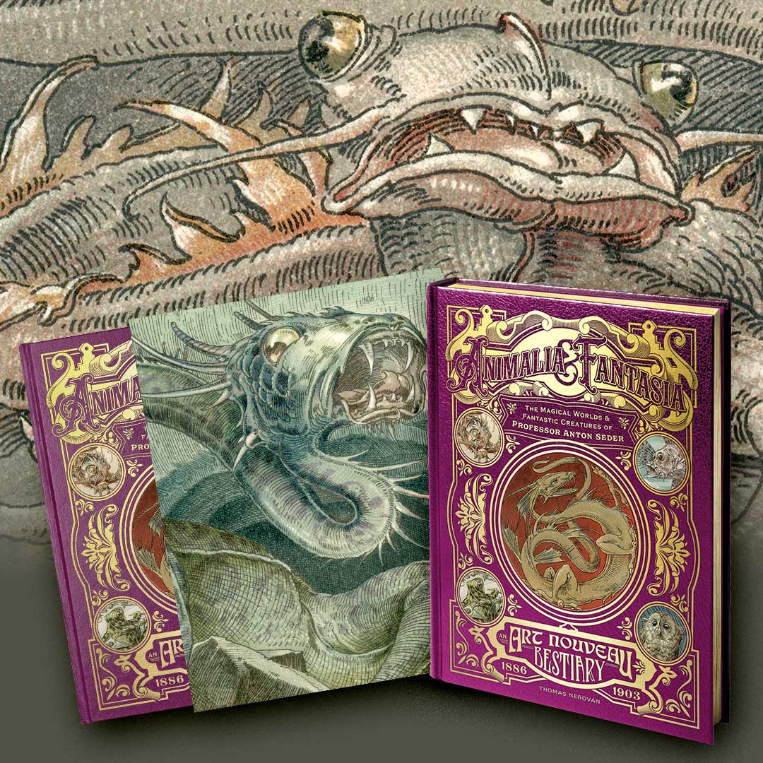 The Art Nouveau Dragons Of Anton Seder