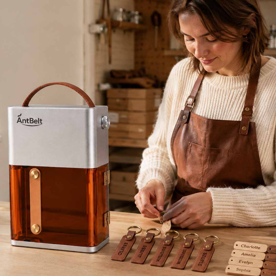 Compact Fully-Enclosed Galvo Laser Engraver